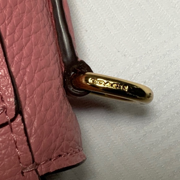 Coach Marlie Top Handle Satchel Crossbody - Pink - Picture 14 of 16